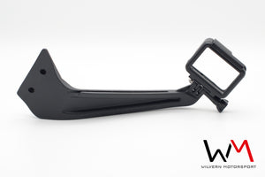 LHD Wilvern Motorsport GoPro mount for Recaro Sportster CS Seat with GoPro frame shown from rear