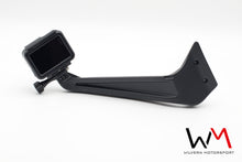 Load image into Gallery viewer, RHD Wilvern Motorsport GoPro mount for Recaro Sportster CS Seat with GoPro shown from rear