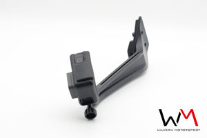 RHD Wilvern Motorsport GoPro mount for Recaro Sportster CS Seat with GoPro shown from side