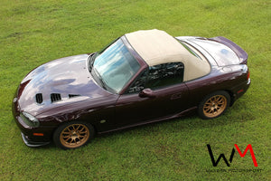 MX-5 NB & NBFL Bonnet Vent - Front